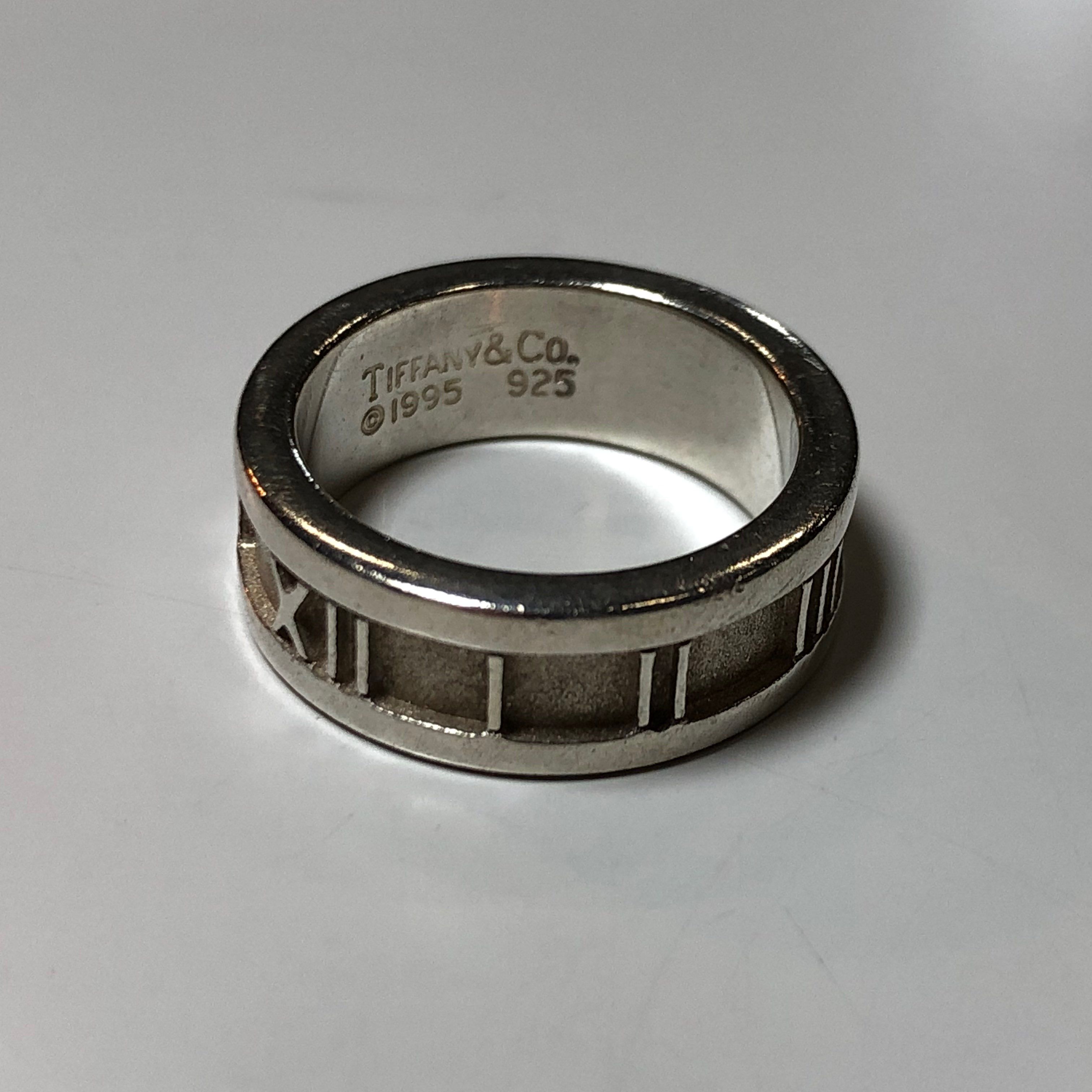 ティファニー アトラス リング sv925 5.2g