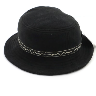 未使用 MANASTASH マナスタッシュ ポーラテック ブーニー ハット F ブラック 帽子