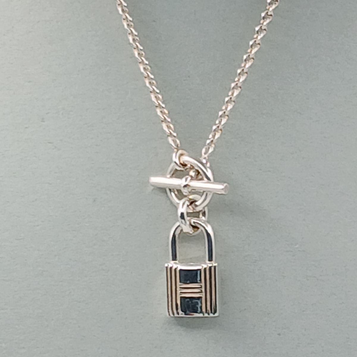 HERMES エルメス アミュレット ケリー カデナ ネックレス ネックレス H121331B00 シルバー925 レディース【中古】
