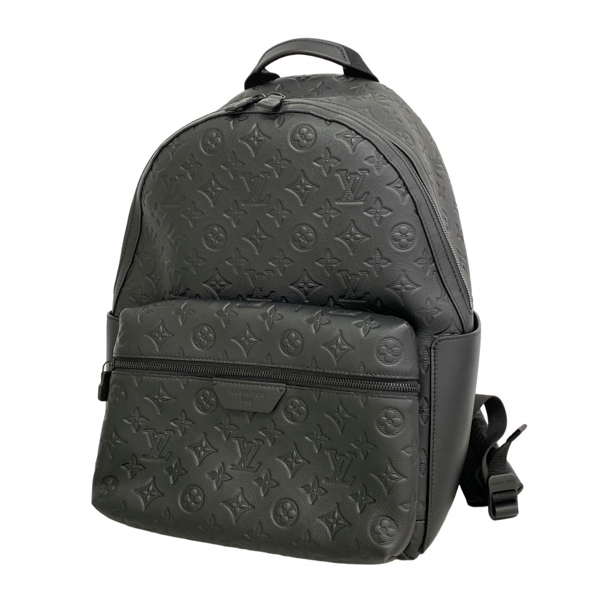 【6de5755】ルイヴィトン リュック・デイパック モノグラムシャドウ バックパックPM M46553 ブラック【中古】メンズ