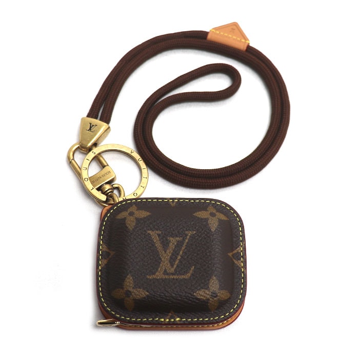 LOUIS VUITTON ルイ・ヴィトン キーホルダー&バッグチャーム・LV チューン キーホルダー ブラウン M03294 PT3235 イヤホンケース チャーム ユニセックス【中古】【極美品】