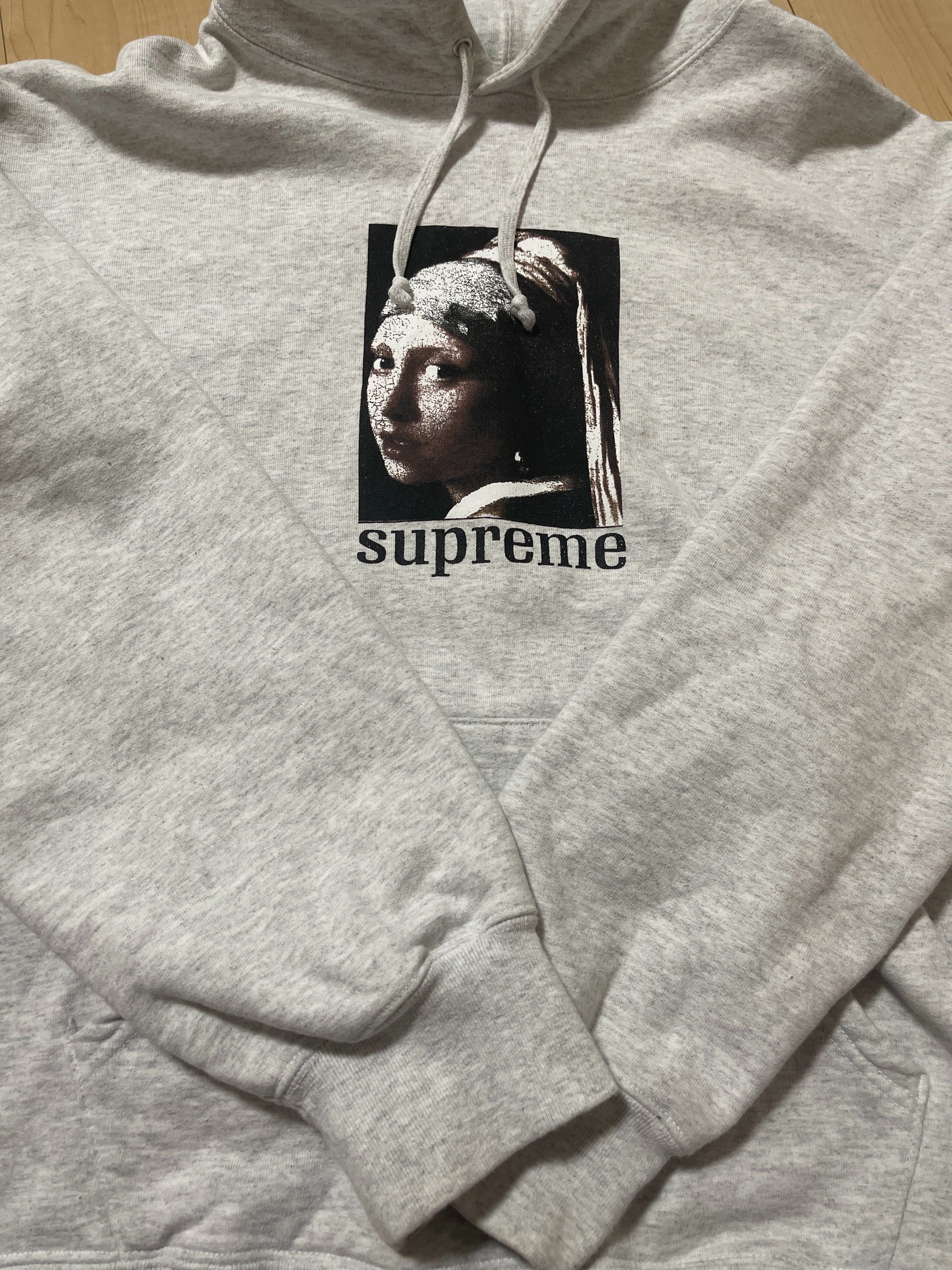 Supreme Pearl Hooded Sweatshirt "Grey"