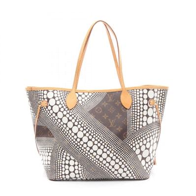 ルイ・ヴィトン LOUIS VUITTON ネヴァーフルMM モノグラム・ウェーブ トートバッグ バッグ PVCコーティングキャンバス レザー ブロン レディース ホワイト系 / ブラウン系 M40684 【中古】