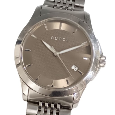 GUCCI グッチ 126.4 Gタイムレス デイト クォーツ 腕時計 C1280