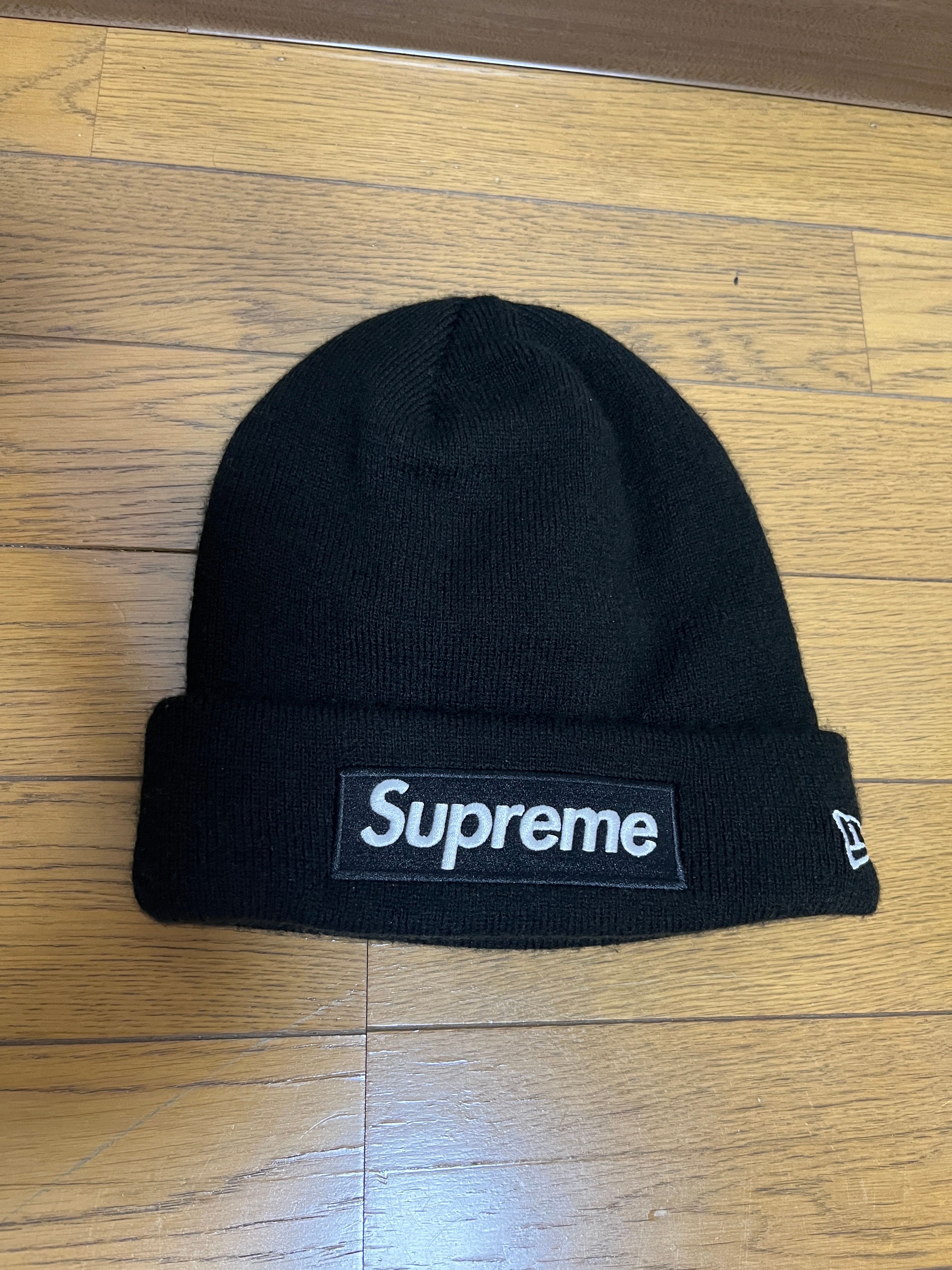 Supreme New Era Box Logo Beanie "Black" (23FW)