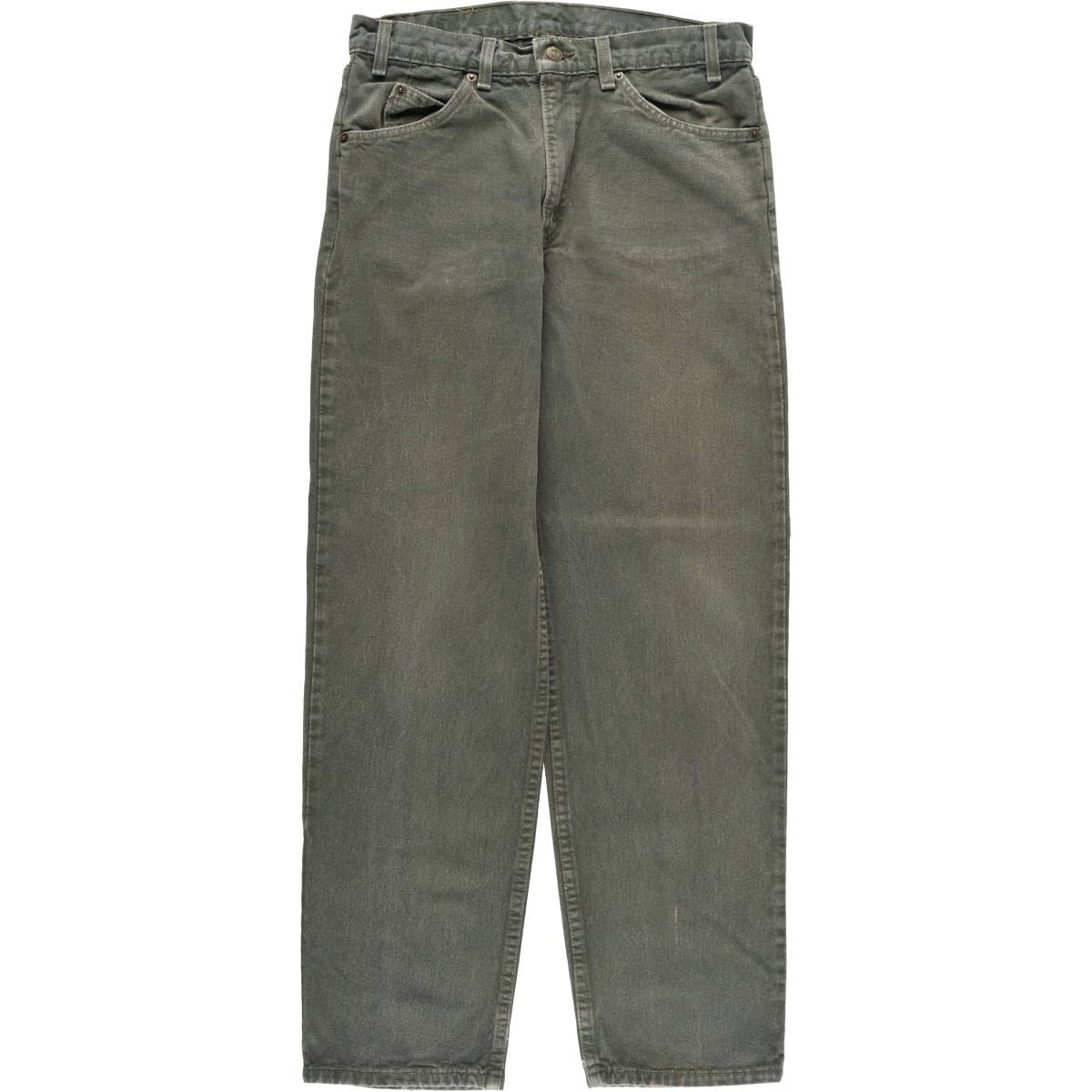 古着 90年代 リーバイス Levi's 550 RELAXED FIT オレンジタブ テーパードデニムパンツ USA製 メンズw31相当 ヴィンテージ/eaa526985