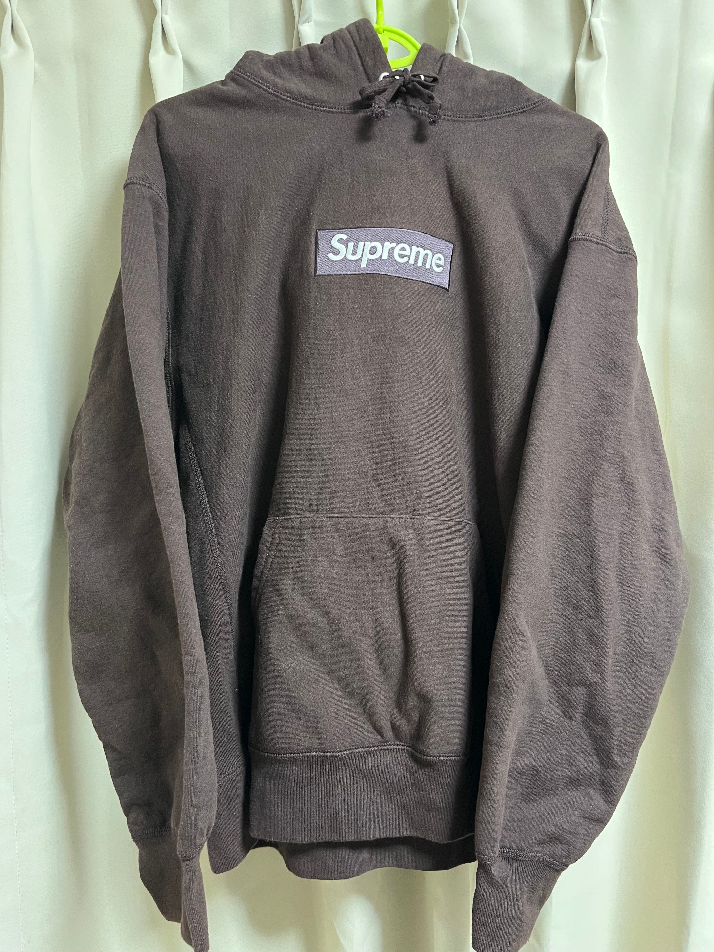 Supreme Box Logo Hooded Sweatshirt "Dark Brown" (21FW)