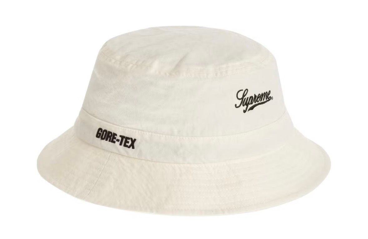 Supreme GORE-TEX Crusher hat 20fw white