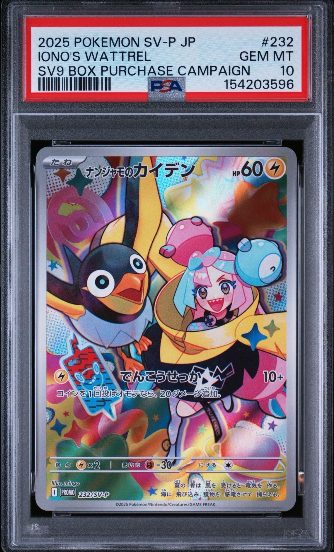 ナンジャモのカイデン P [SV-P 232](プロモーションカード「拡張パック