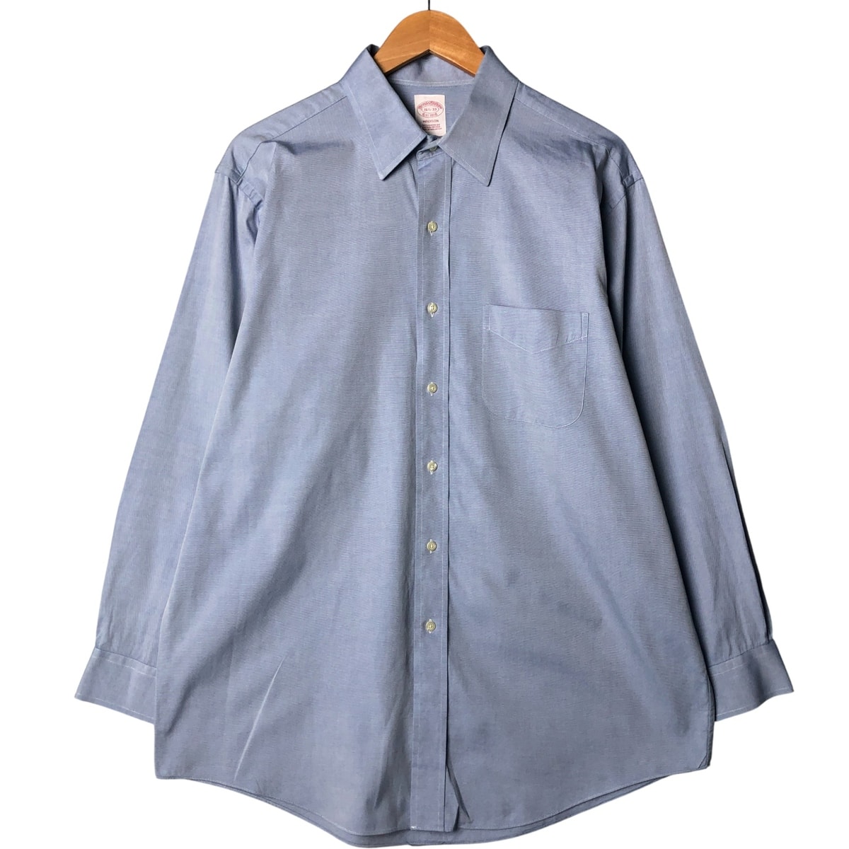 古着 ブルックスブラザーズ Brooks Brothers Est.1818 長袖 コットンシャツ メンズXL相当/eaa585263
