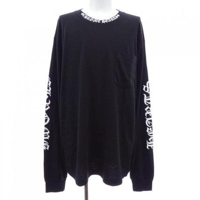 Chrome Hearts Letters Neck Logo L/S T-Shirt "Black"