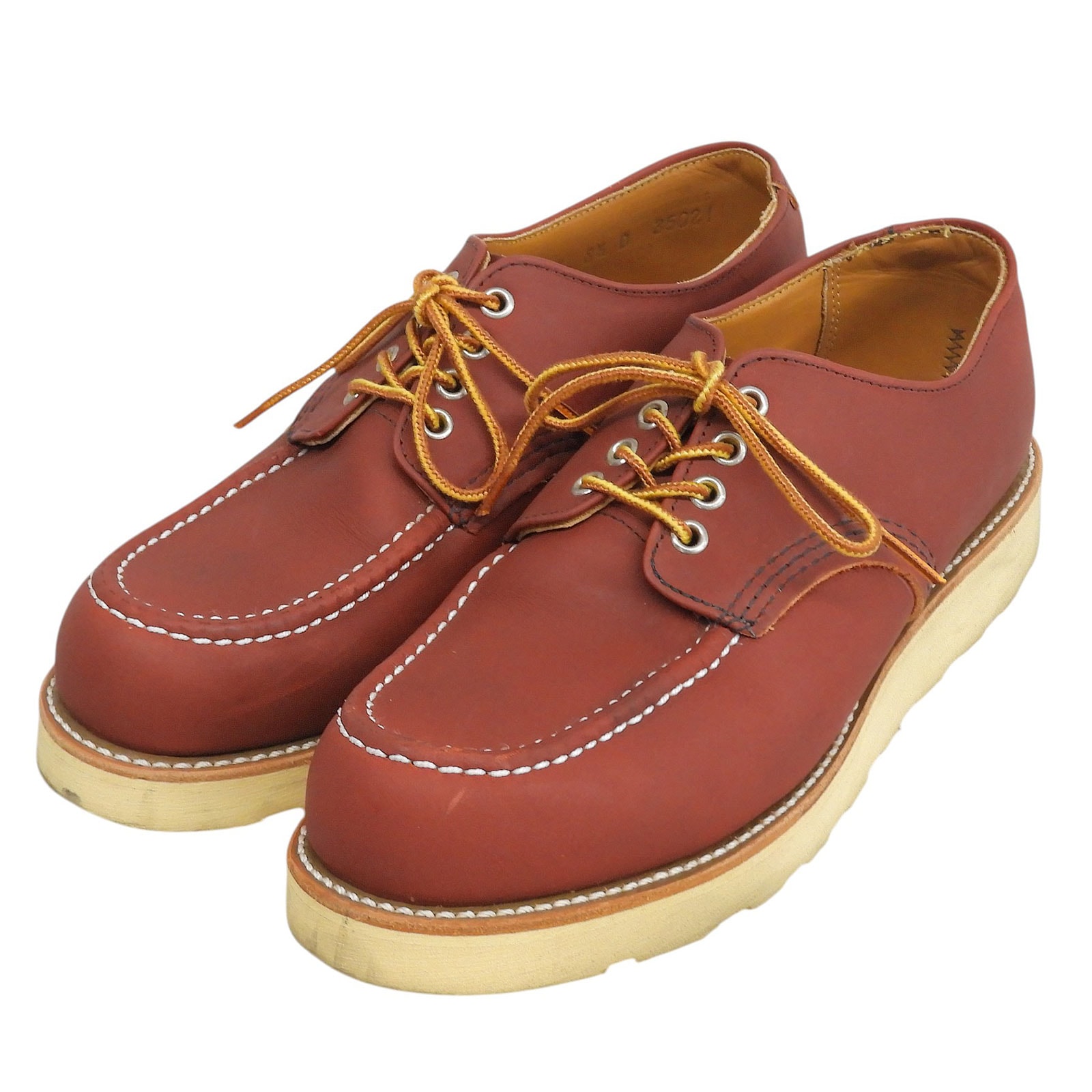 美品 レッドウィング レザーシューズ ブラウン メンズ 8.5 9104