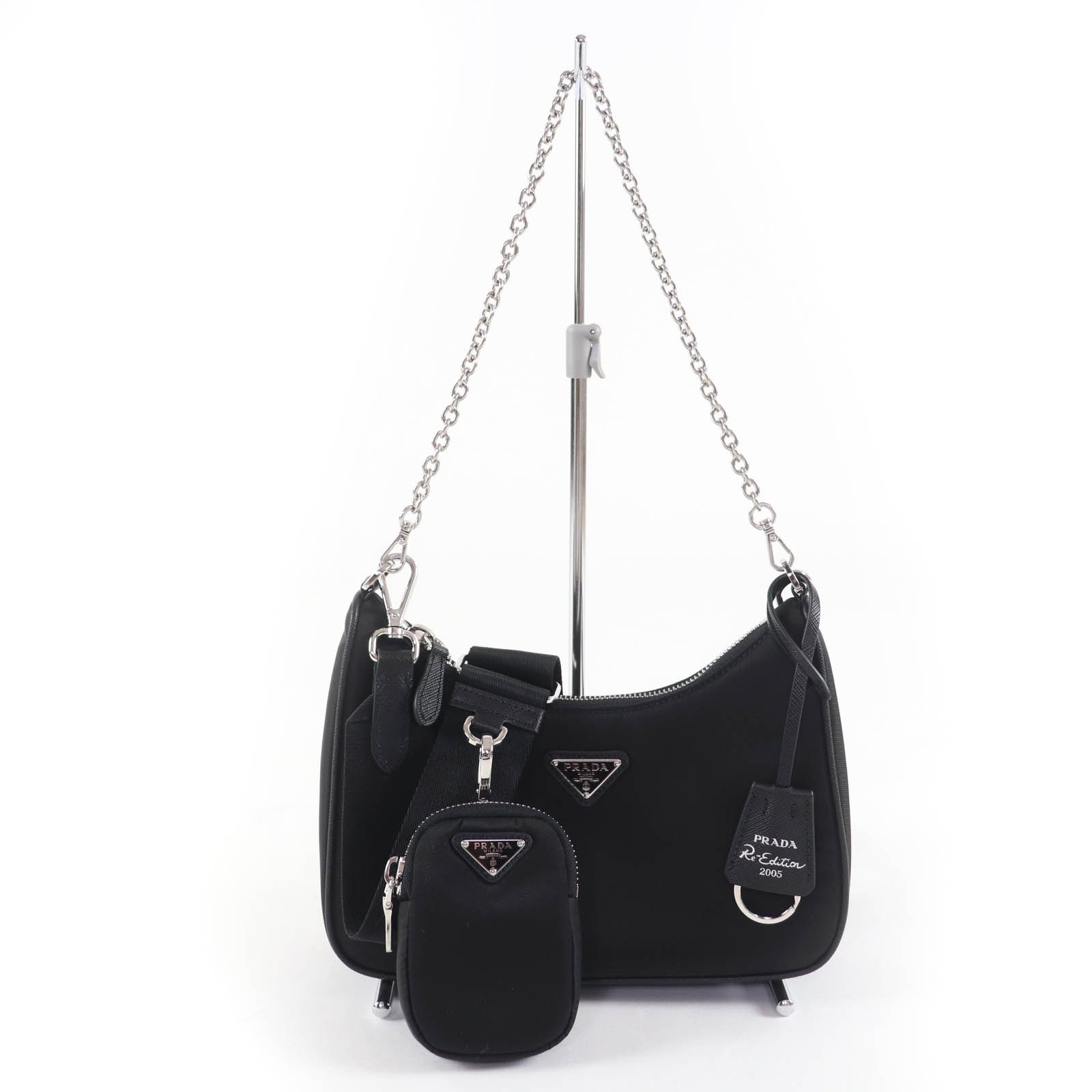 未使用品 プラダ ショルダーバッグ ブラック レディース 1BH204