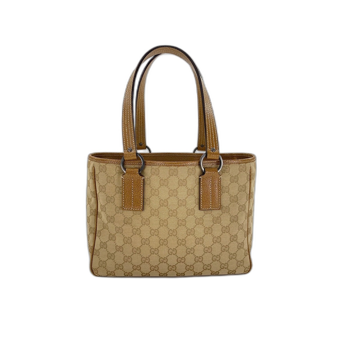 グッチ GUCCI GGキャンバス ハンドバッグ【中古】