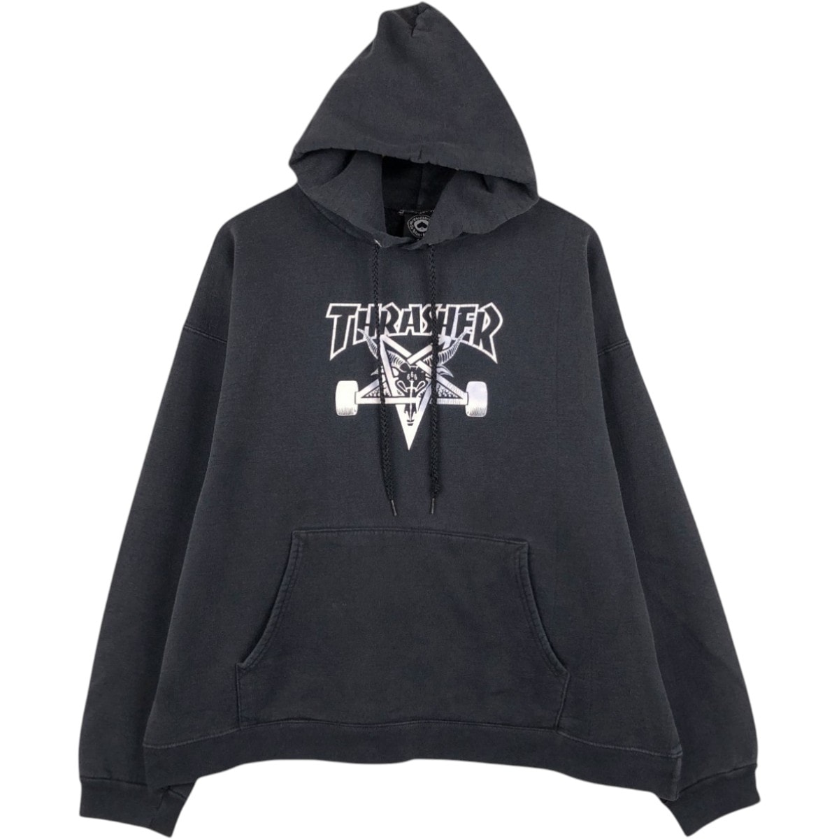 古着 スラッシャー THRASHER スウェットプルオーバーパーカー メンズL相当/eaa675321