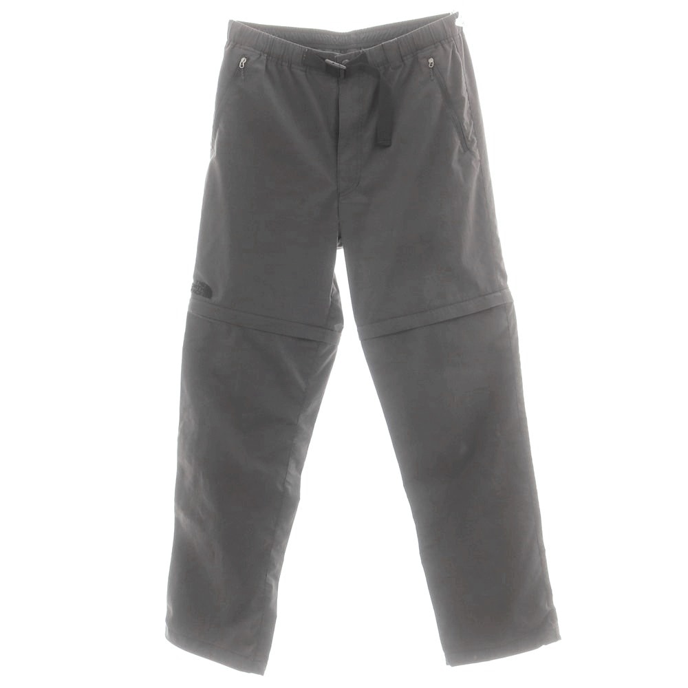 【中古】ザノースフェイス THE NORTH FACE 2WAY ポリエステル イージーパンツ グレー【サイズL】【メンズ】