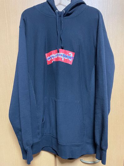 Supreme Comme Des Garcons SHIRT Box Logo Hooded Sweatshirt "Black"