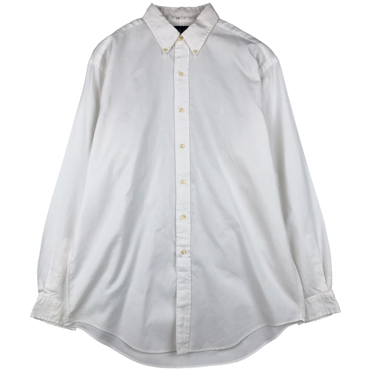 古着 ラルフローレン Ralph Lauren YARMOUTH ヘリンボーン 長袖 ボタンダウンシャツ メンズL相当/eaa602733