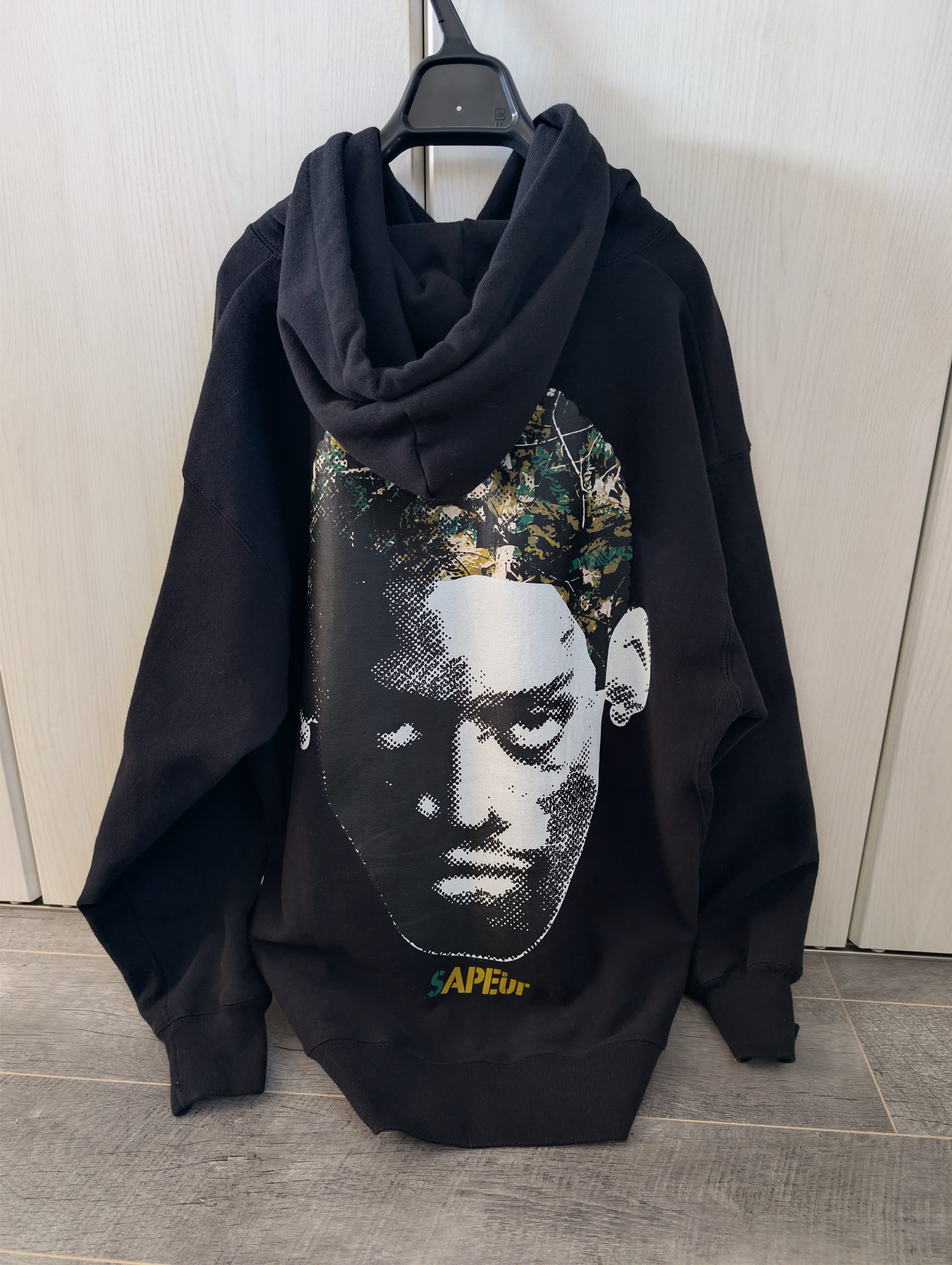 SAPEur REALTREEHEAD HOODIE "Black"