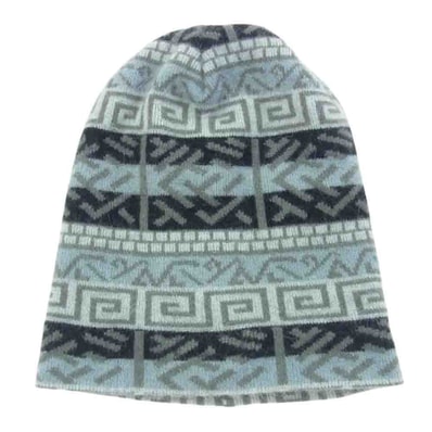 Supreme シュプリーム ニットキャップ 18AW Brushed Pattern Beanie 総柄 ブラッシュド パターン ビーニー ニット帽 マルチカラー系【中古】
