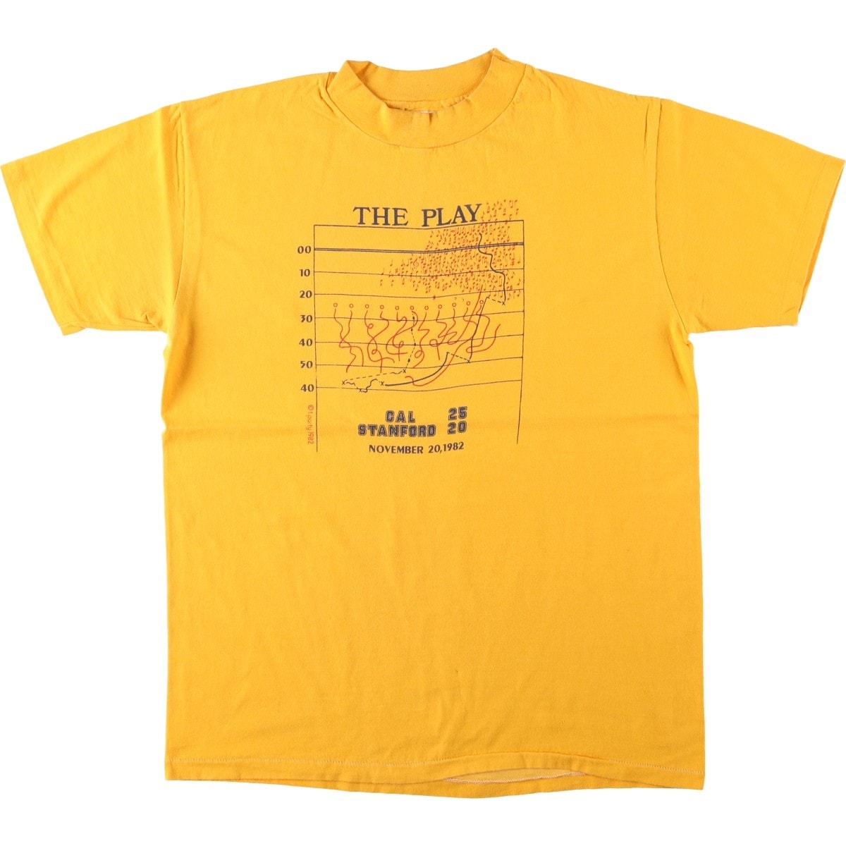 古着 80年代 ヘインズ Hanes BEEFY-T プリントTシャツ USA製 メンズL相当 ヴィンテージ/eaa654835