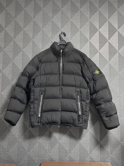 Stone Island 44028 Seamless Tunnel Nylon Down-TC Blouson - 23FW "Black"