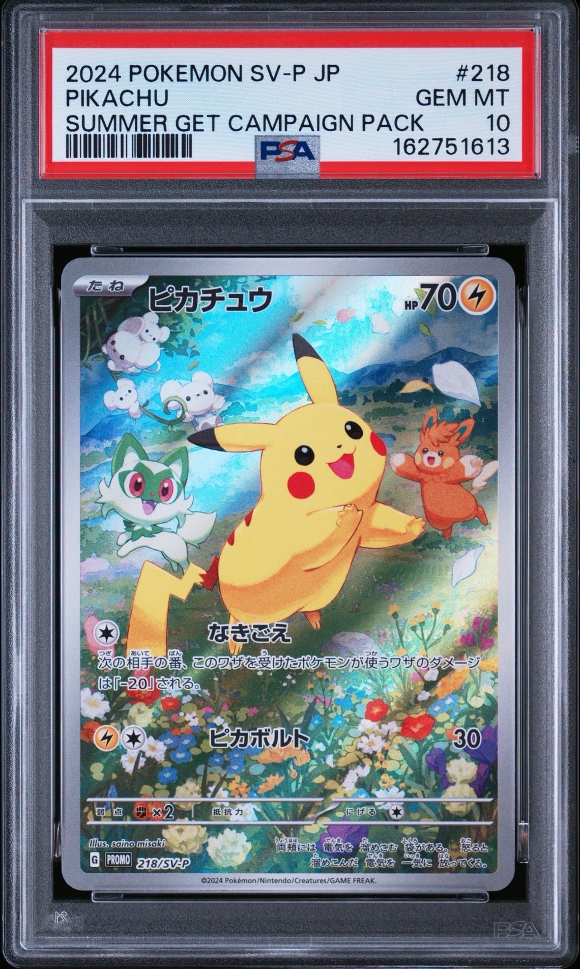 ヨコハマのピカチュウ: プロモ[SM-P 282](プロモーションカード「SM-P