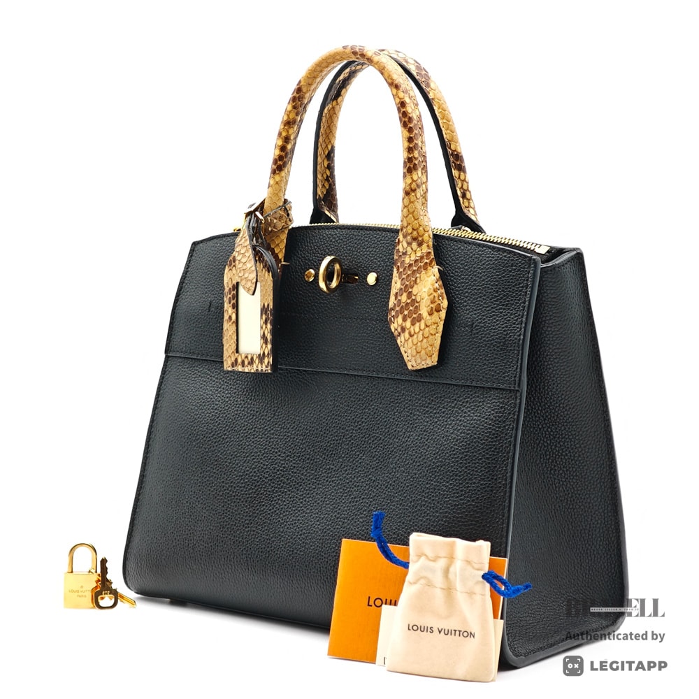 LOUIS VUITTON ルイ・ヴィトン ハンドバッグ Python レディース