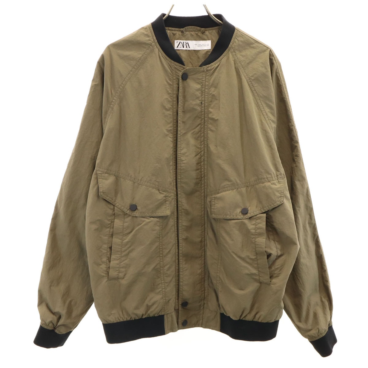 ZARA ザラ ブルゾン L オリーブ ジャケット
