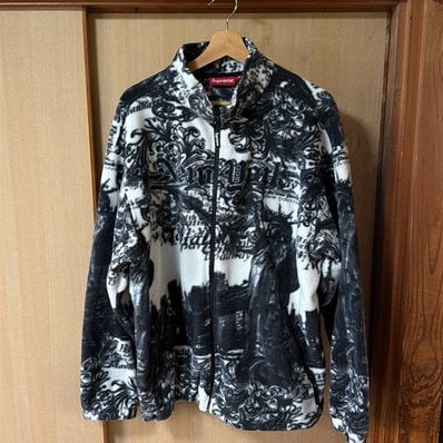 Supreme New York Fleece Jacket "White"