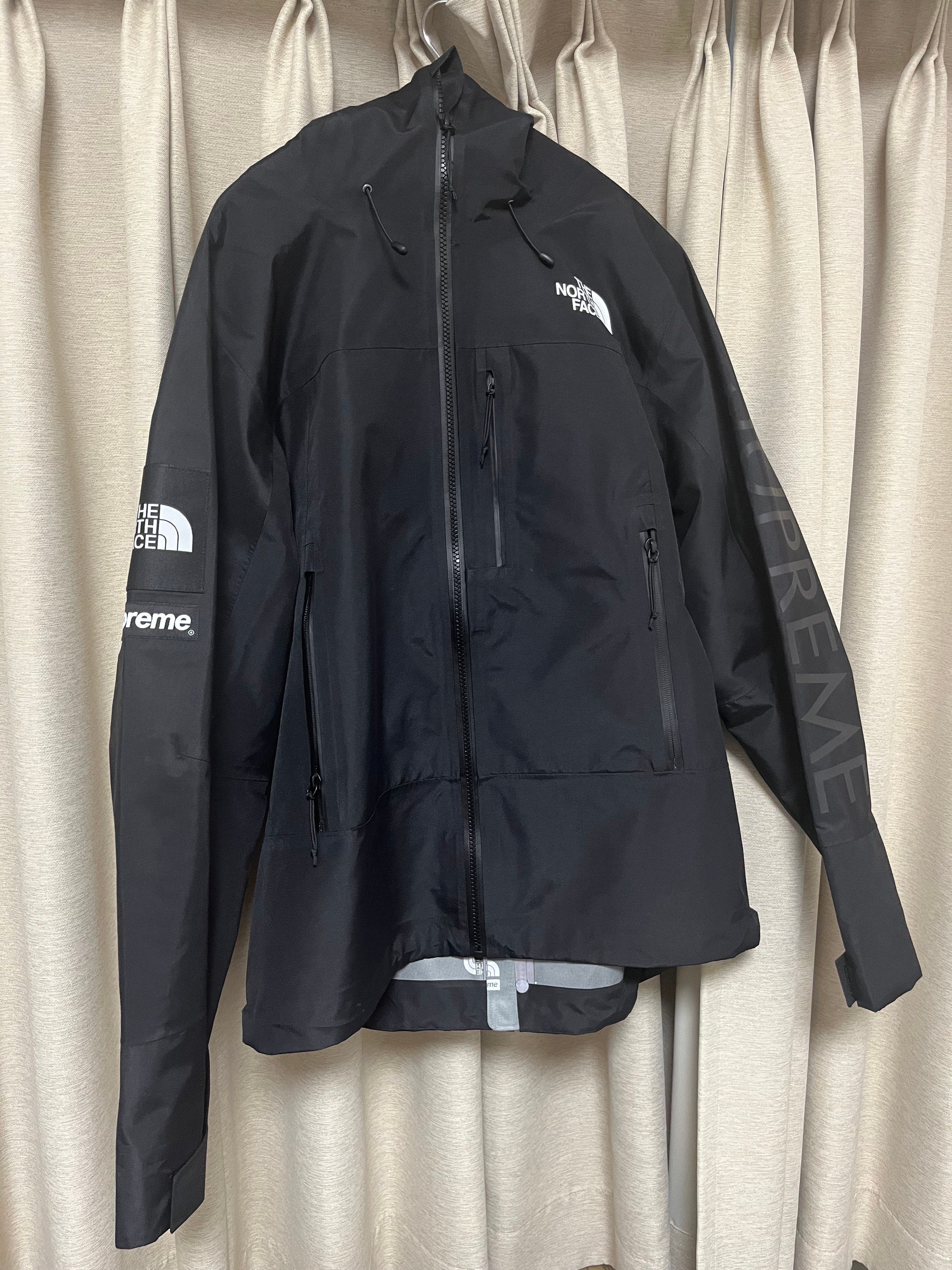 Supreme x The North Face Split Taped Seam Shell Jacket "Black"