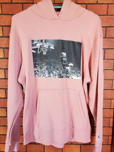 Air Jordan x Union Flying High Hooded Sweatshirt "Pink"