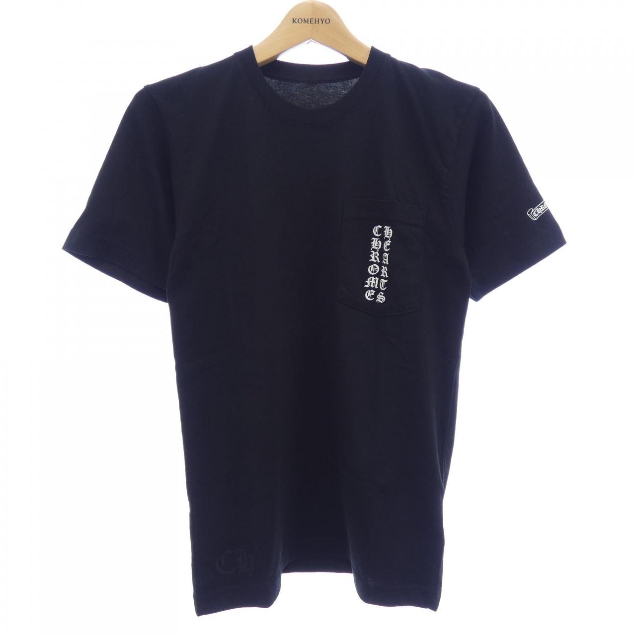 クロムハーツ CHROME HEARTS 大阪限定 VERTICAL LOGO SCROLL LABEL 2212-304-0597 Tシャツ