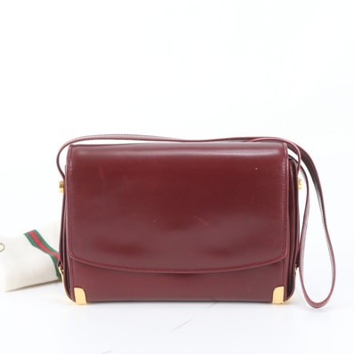 ■美品 グッチ ショルダーバッグ レザー