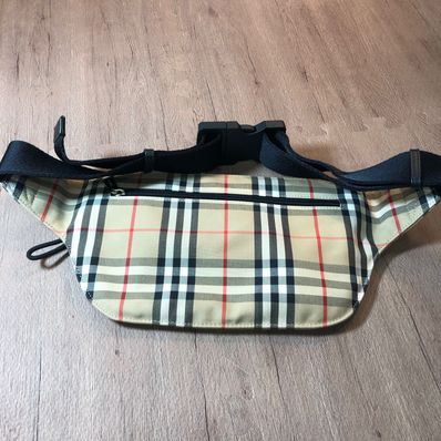 Burberry Canvas Body Bag "Archive Beige"