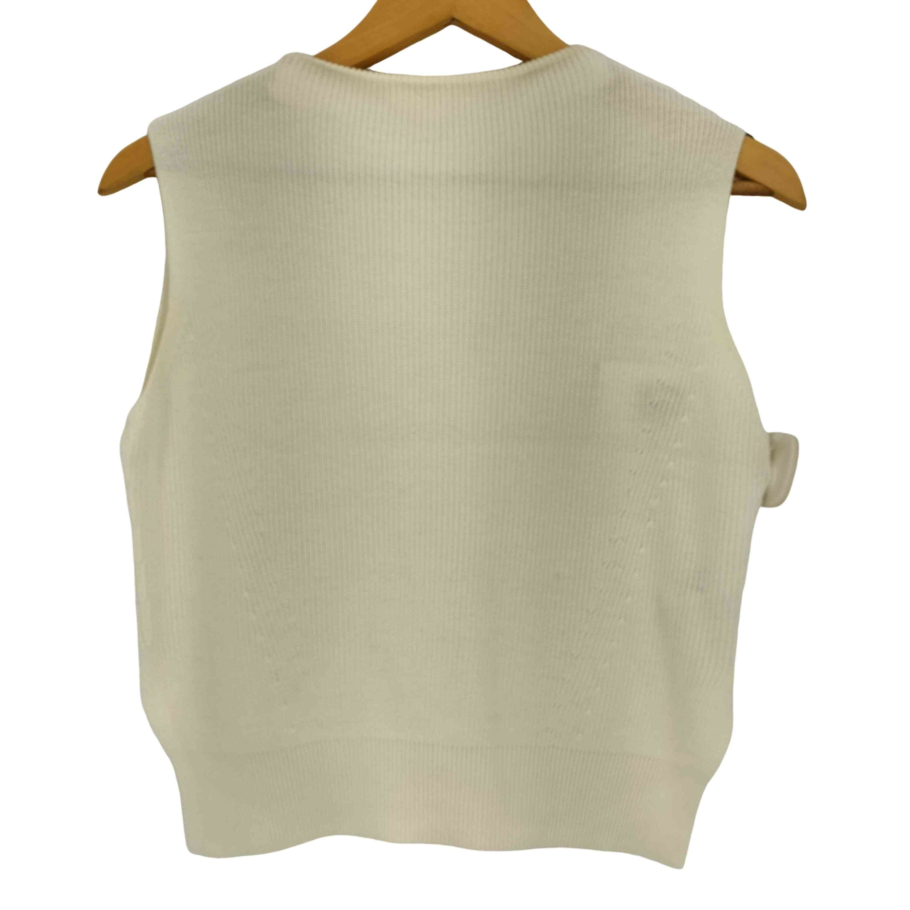 コットン混在 ニットベスト【1142191821251】