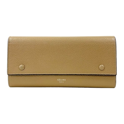 セリーヌ ラージマルチファンクション 長財布 レザー レディース CELINE 中古