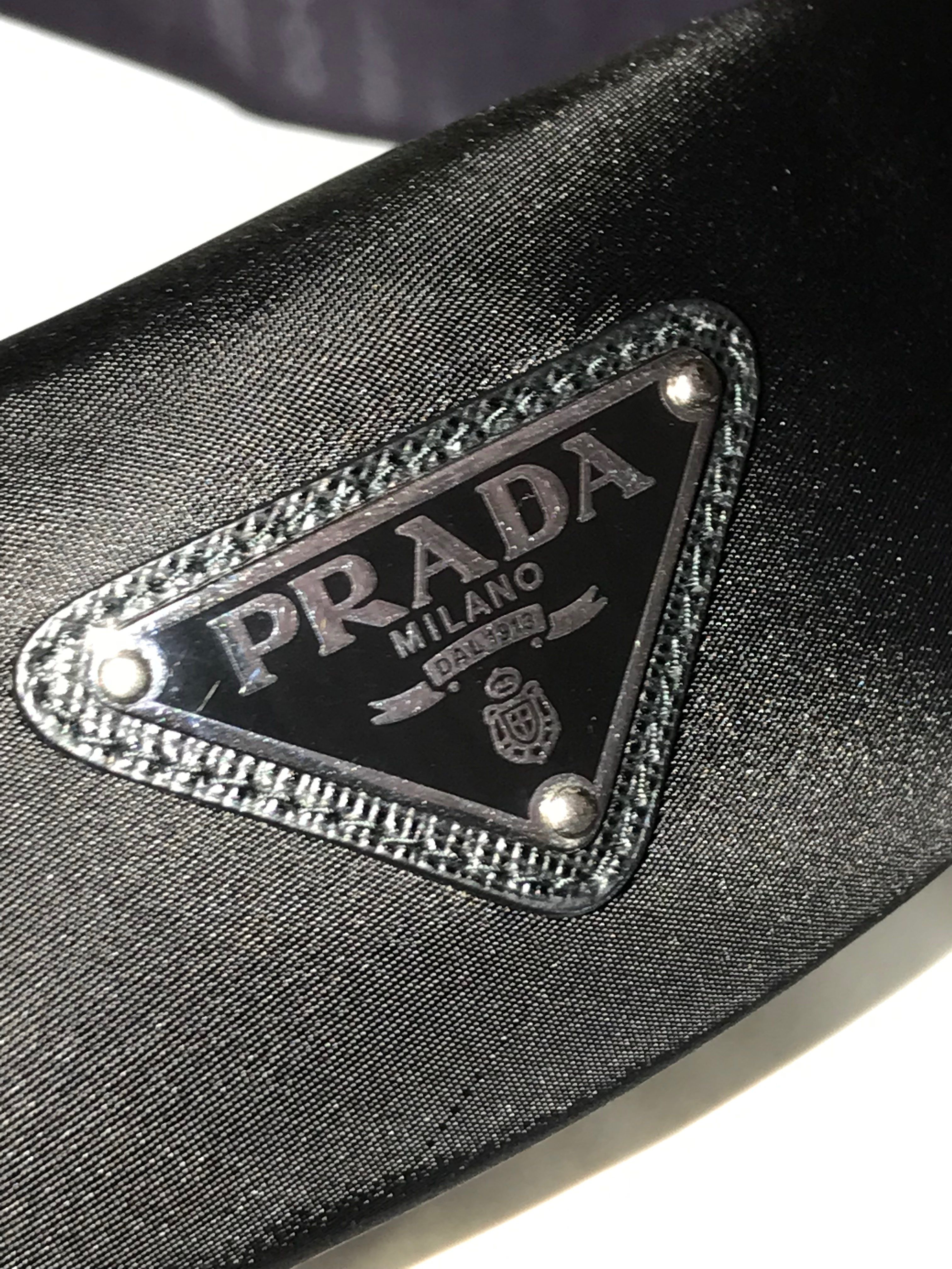 PRADA Re-Nylon Head Band "Black"