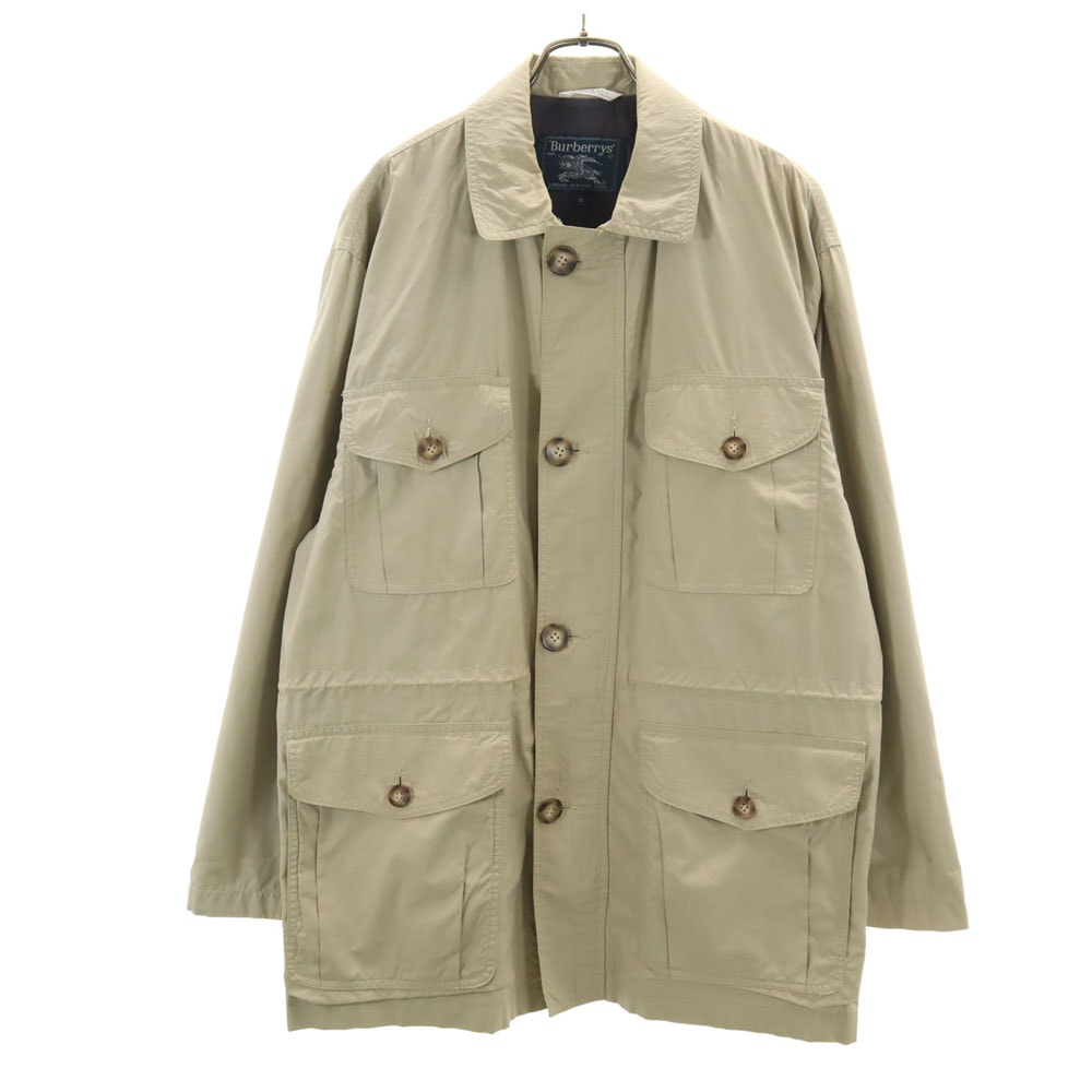 Burberrys バーバリーズ 90s USA製 オールド フィールドジャケット S グレージュ