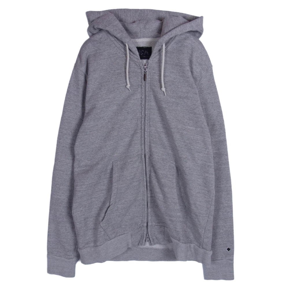 Ron Herman ロンハーマン パーカー フルジップ スウェット パーカー グレー系 L【中古】