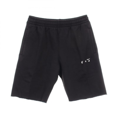 オフホワイト OFF-WHITE Sprayed Caravaggio パンツ 衣料品 ボトムス コットン メンズ ブラック系 【中古】