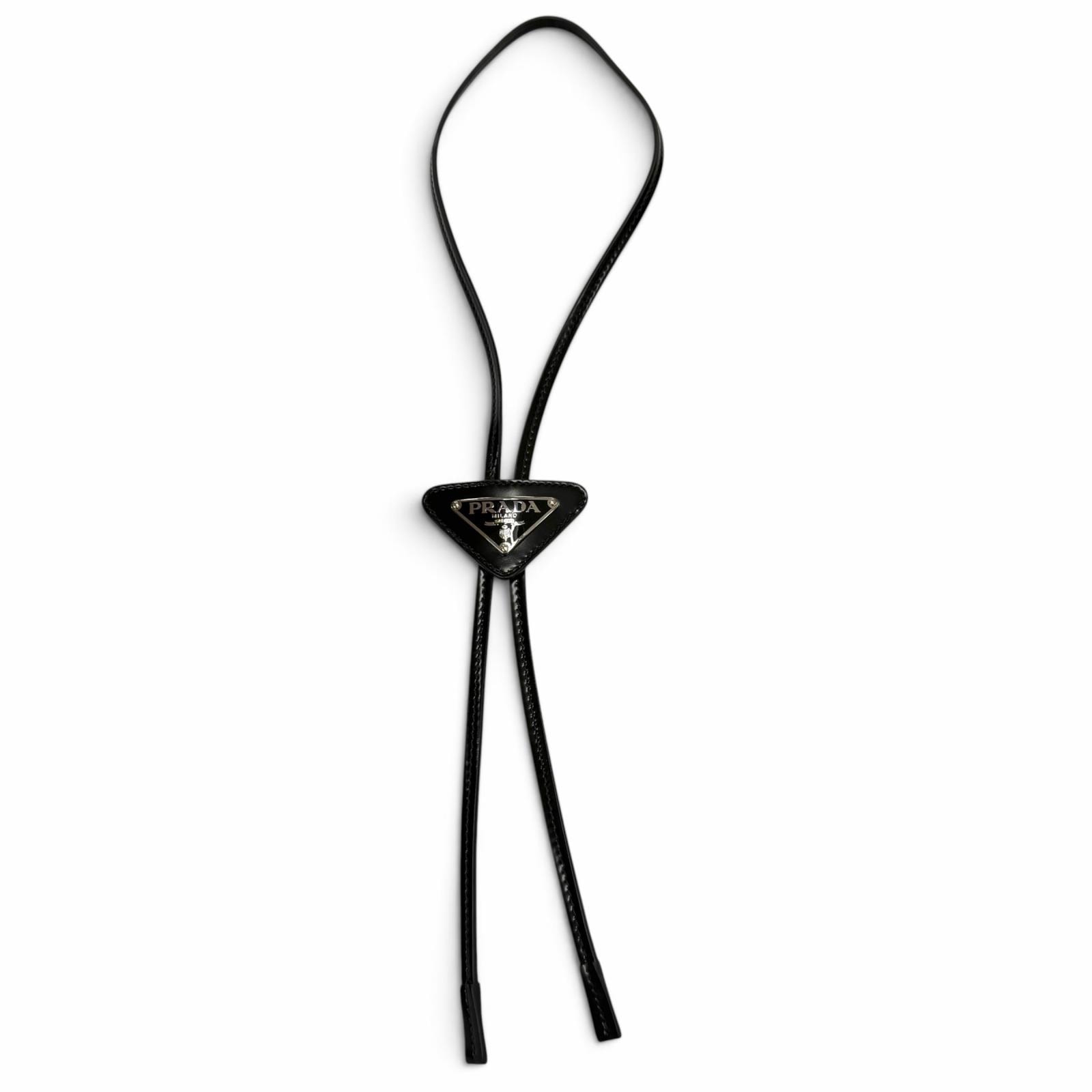 美品 プラダ ネックレス ブラック メンズ
