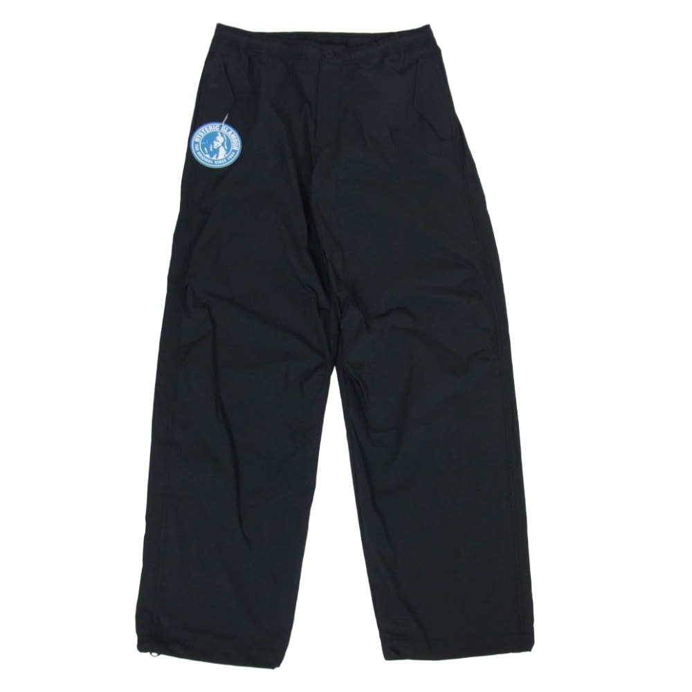 HYSTERIC GLAMOUR ヒステリックグラマー カーゴパンツ 26SS 02261AP11 カーゴパンツ メッシュ ドローコード コットン リサイクルナイロン パンツ ブラック系 L【極上美品】【中古】