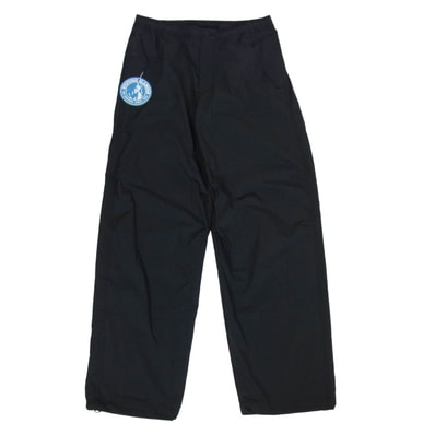 HYSTERIC GLAMOUR ヒステリックグラマー カーゴパンツ 26SS 02261AP11 カーゴパンツ メッシュ ドローコード コットン リサイクルナイロン パンツ ブラック系 L【極上美品】【中古】