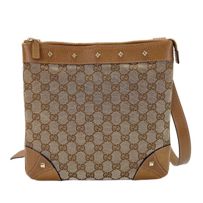 グッチ GUCCI スタッズ ショルダーバッグ【中古】