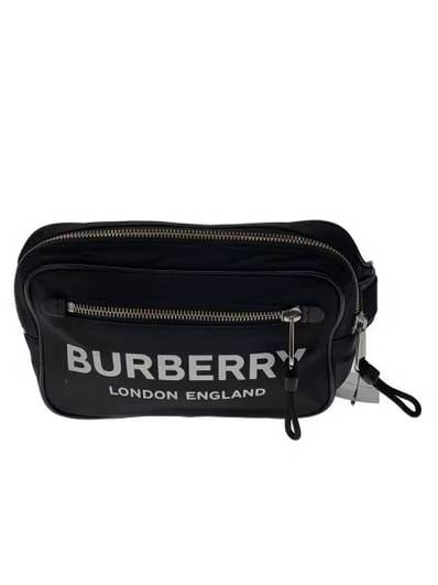 Burberry Logo Print Econyl Bum Bag "Black"
