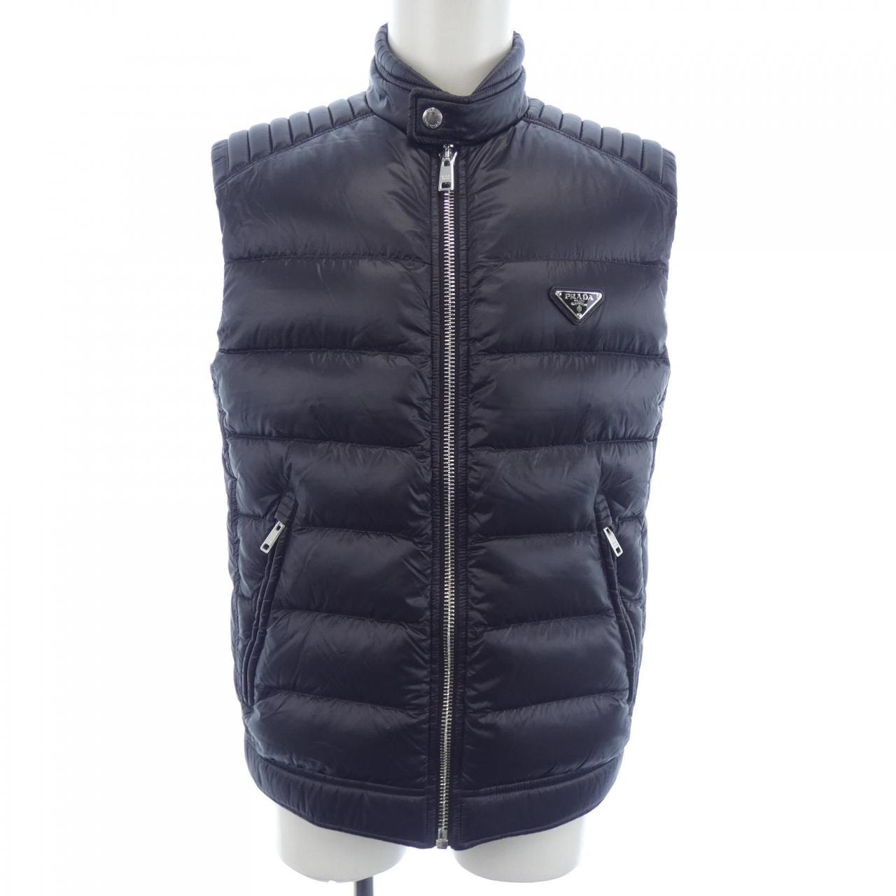 プラダ PRADA トライアングルロゴ SGB628 R142 ダウンベスト