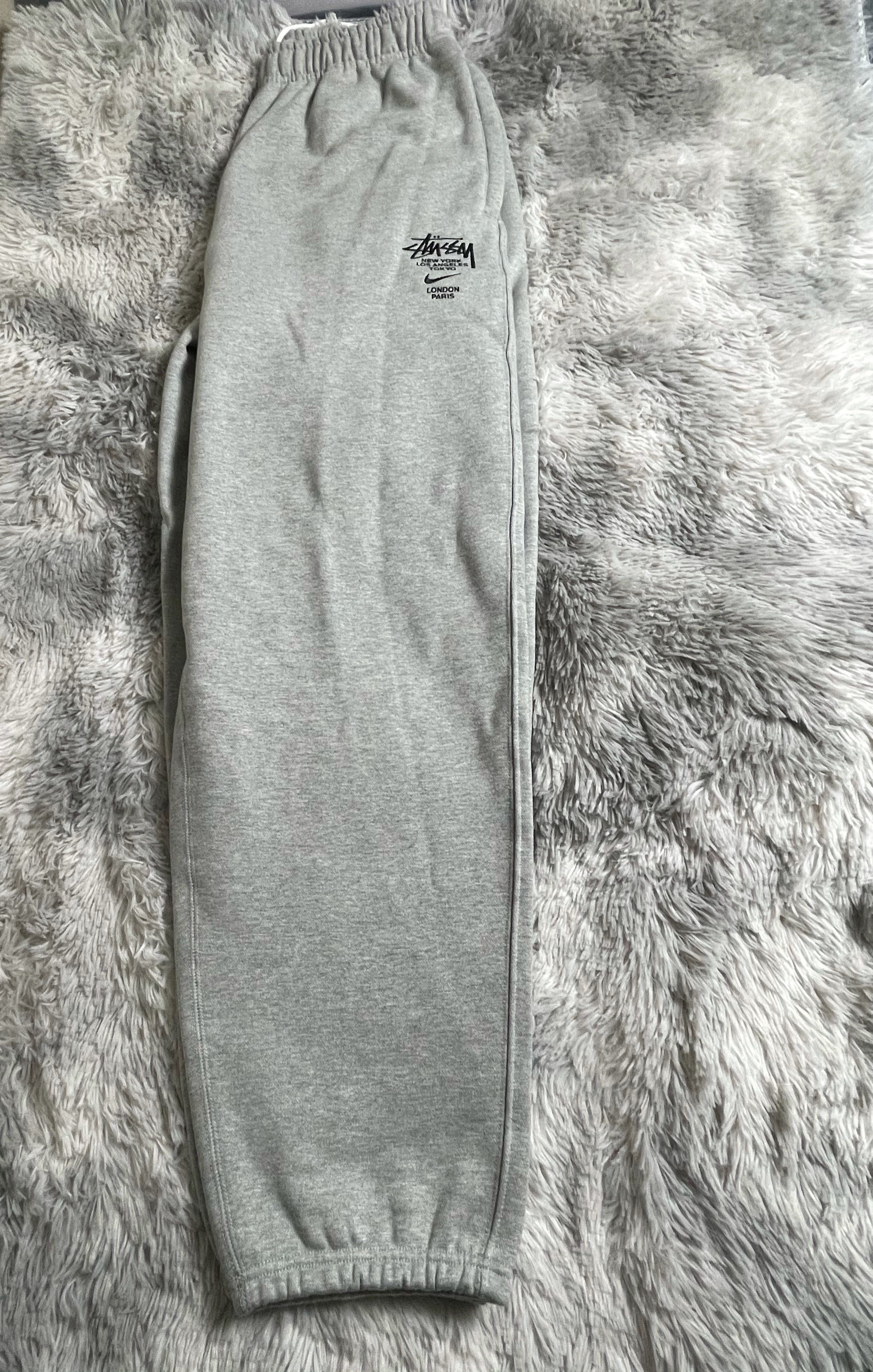 Nike x Stussy International Sweatpants (US Size) "Grey" DC4227-050