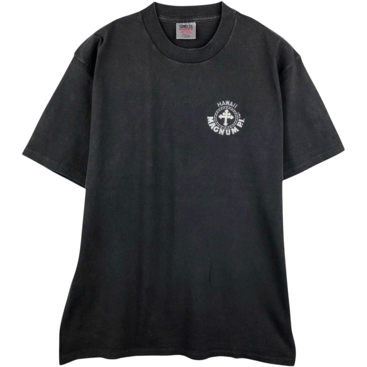 古着 オニータ ONEITA POWER-T MAGNUM P.I. 私立探偵マグナム 映画 ムービーTシャツ USA製 メンズXL相当/eaa675137