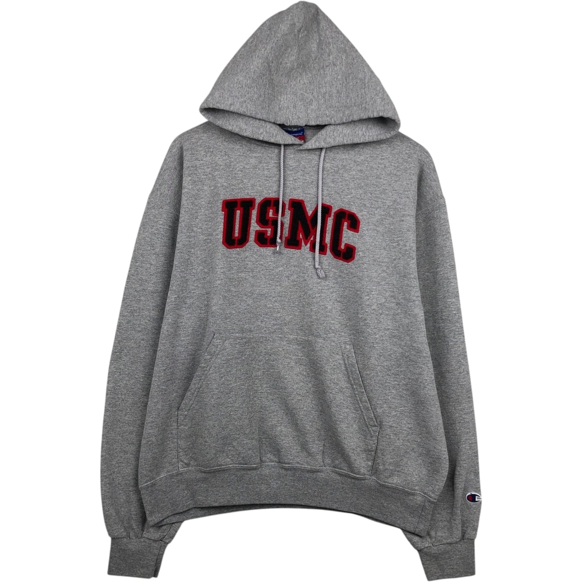 古着 00年代~ チャンピオン Champion AUTHENTIC ATHLETICAPPAREL USMC アメリカ海兵隊 スウェットプルオーバーパーカー メンズL相当/eaa645436